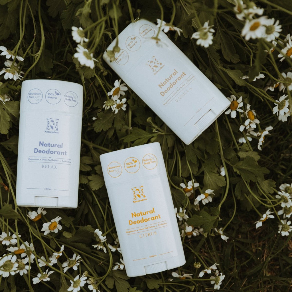 Natural Deodorant - Citrus Scent for Sensitive Skin