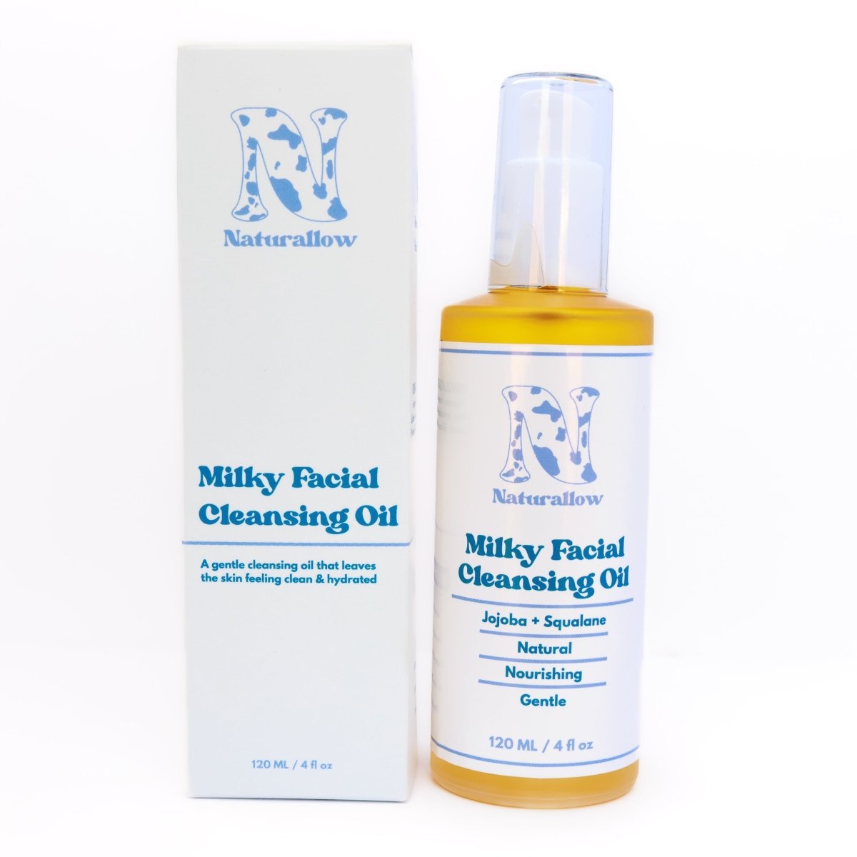 Milky Facial Cleansing Oil - Organic Oil Cleanser 4oz