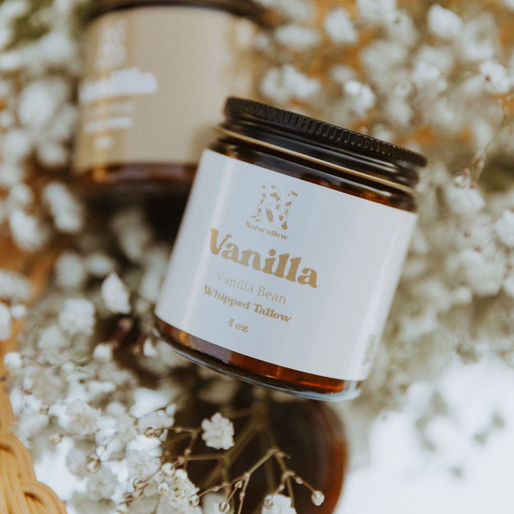 Whipped Tallow Moisturizer | Grass-Fed Deep Hydration Balm for Face & Body