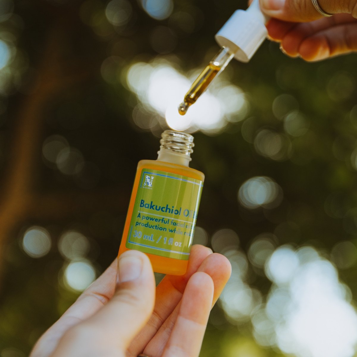 Bakuchiol Oil Blend - Plant-Based Facial Oil with Organic Oils