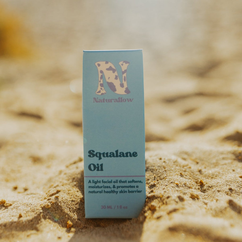 100% Pure Squalane Facial Oil - Organic Lightweight Moisturizer