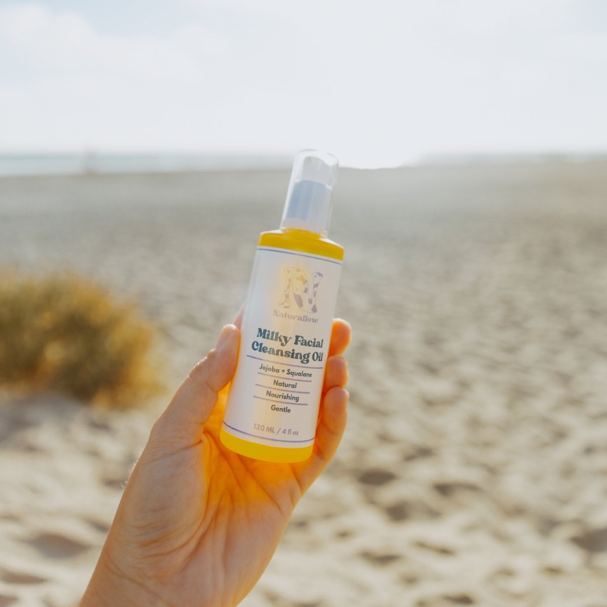 Milky Facial Cleansing Oil - Organic Oil Cleanser 4oz