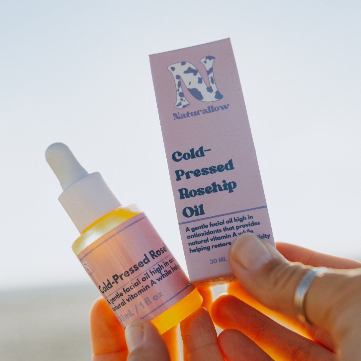 100% Pure Cold-Pressed Rosehip Oil - Organic Facial Oil