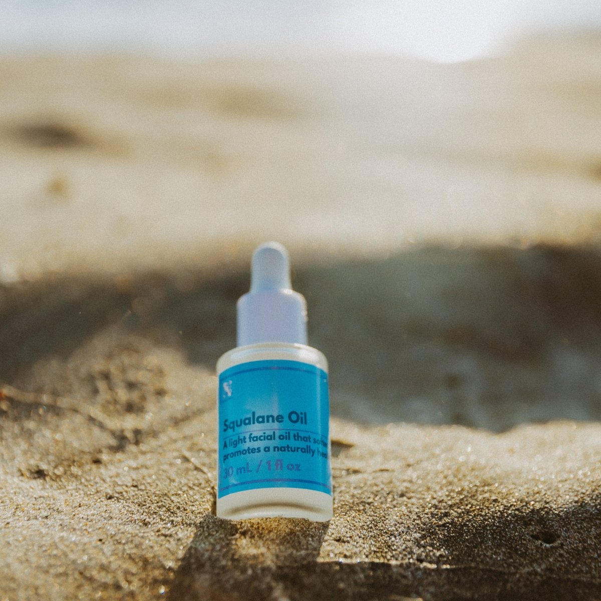 100% Pure Squalane Facial Oil - Organic Lightweight Moisturizer