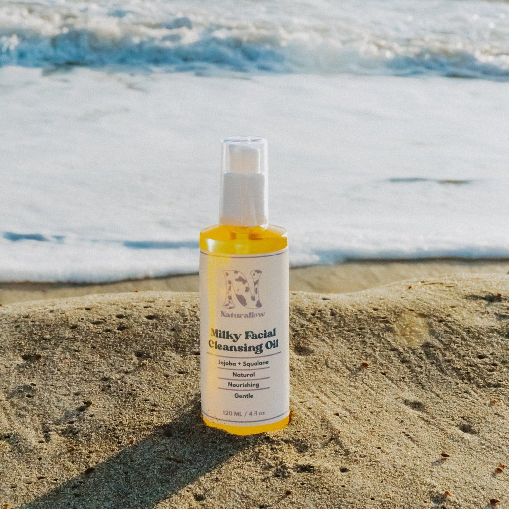 Milky Facial Cleansing Oil - Organic Oil Cleanser 4oz