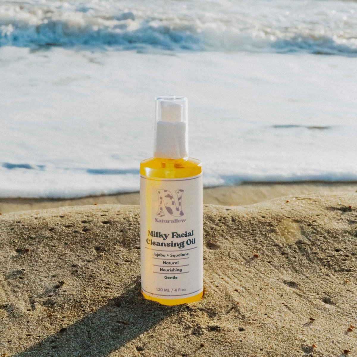 Milky Facial Cleansing Oil - Organic Oil Cleanser 4oz