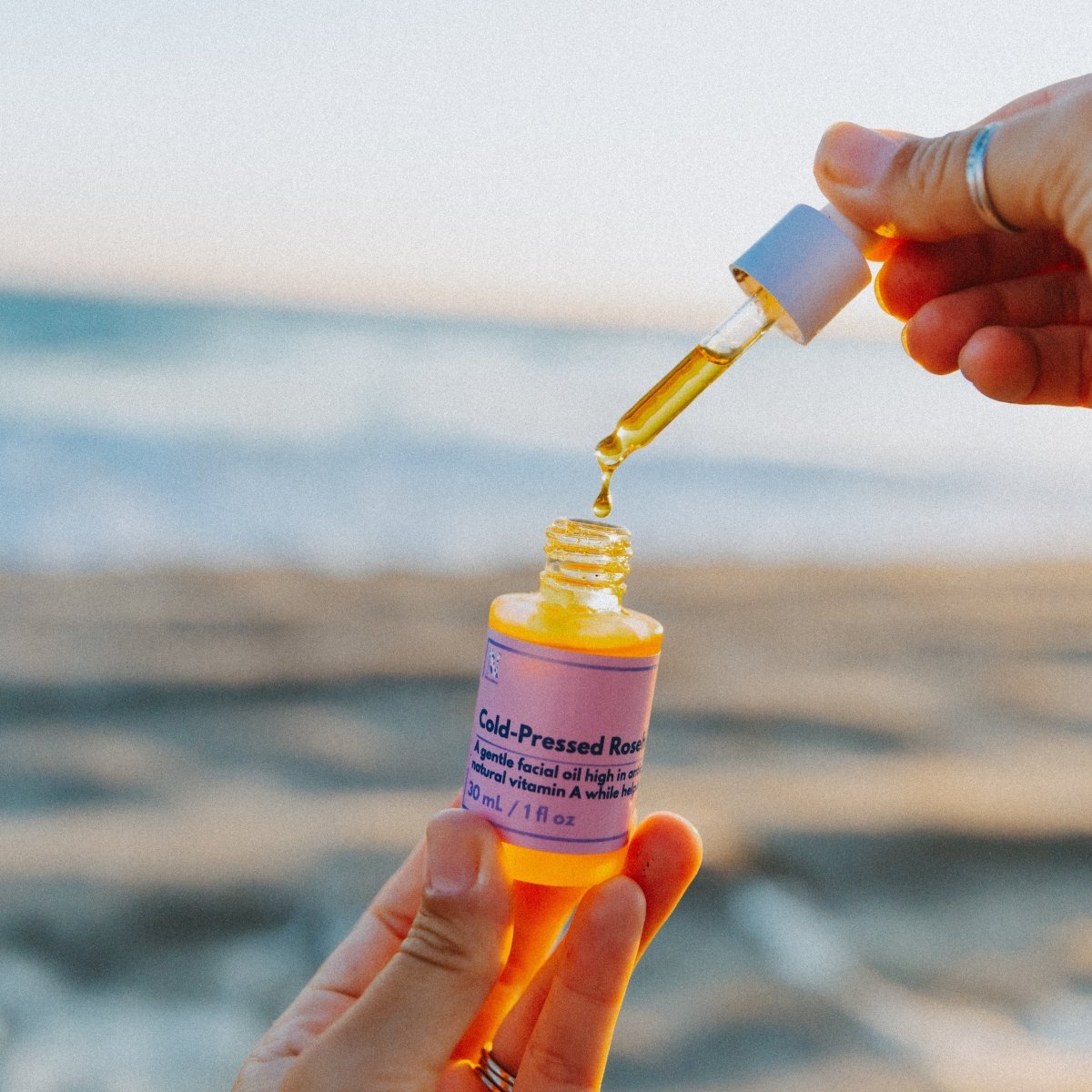 100% Pure Cold-Pressed Rosehip Oil - Organic Facial Oil
