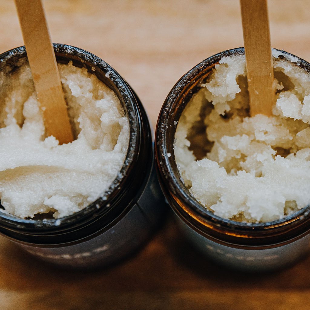 Natural Sugar Scrub with Grass-Fed Tallow – Gentle Exfoliating Body Scrub