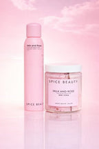 Milk & Rose Exfoliating Body Scrub | Hydrating Goat Milk & Coconut Oil Scrub