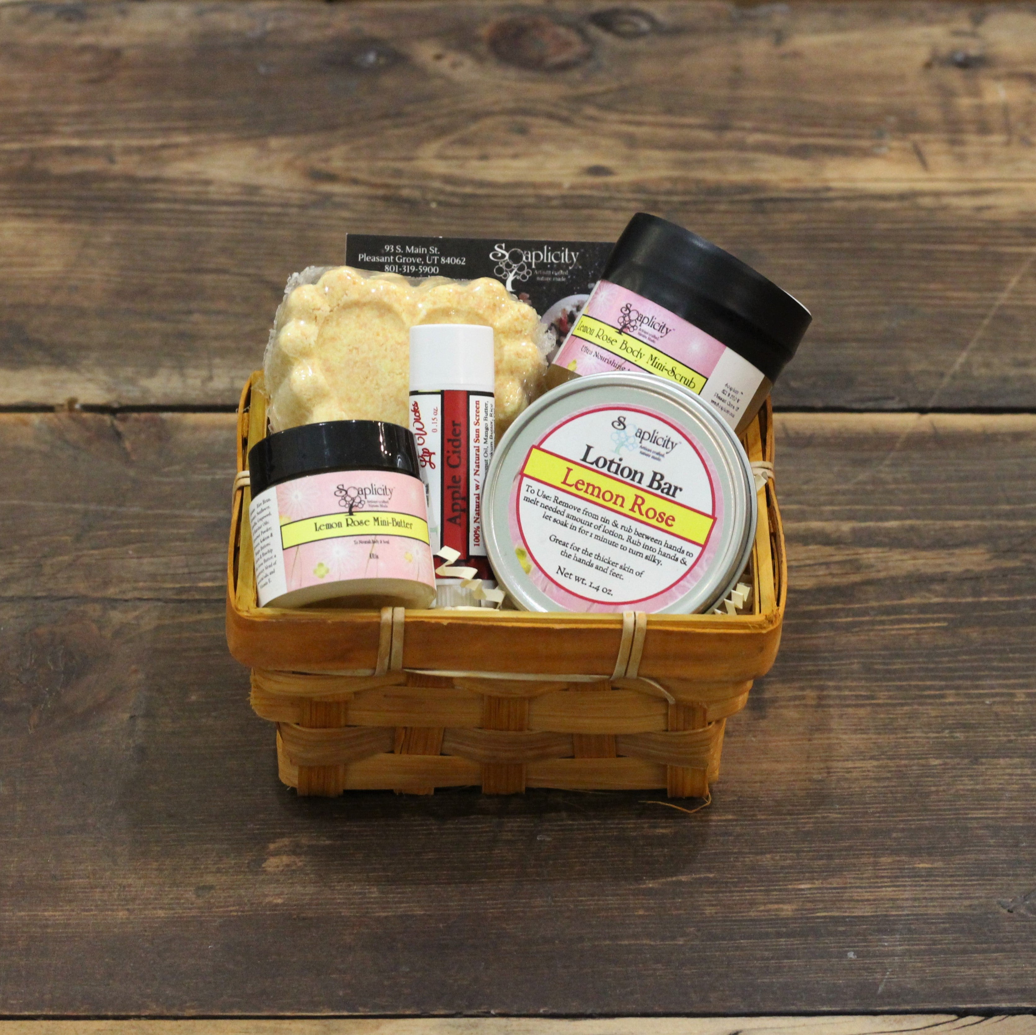 Small Bath & Body Gift Set | Spa Gift Basket