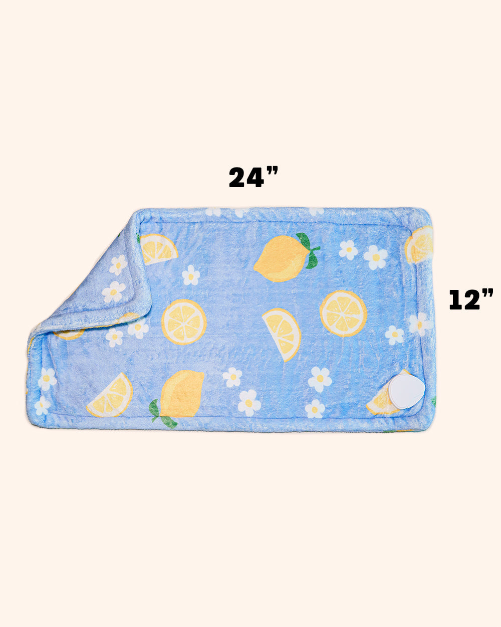 Lemons Cute Heating Pad - Ultra-Soft Machine Washable