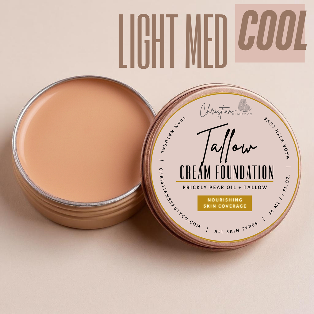Tallow Cream Foundation | Buildable Coverage with Grass-Fed Tallow