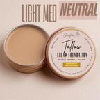 Tallow Cream Foundation | Buildable Coverage with Grass-Fed Tallow
