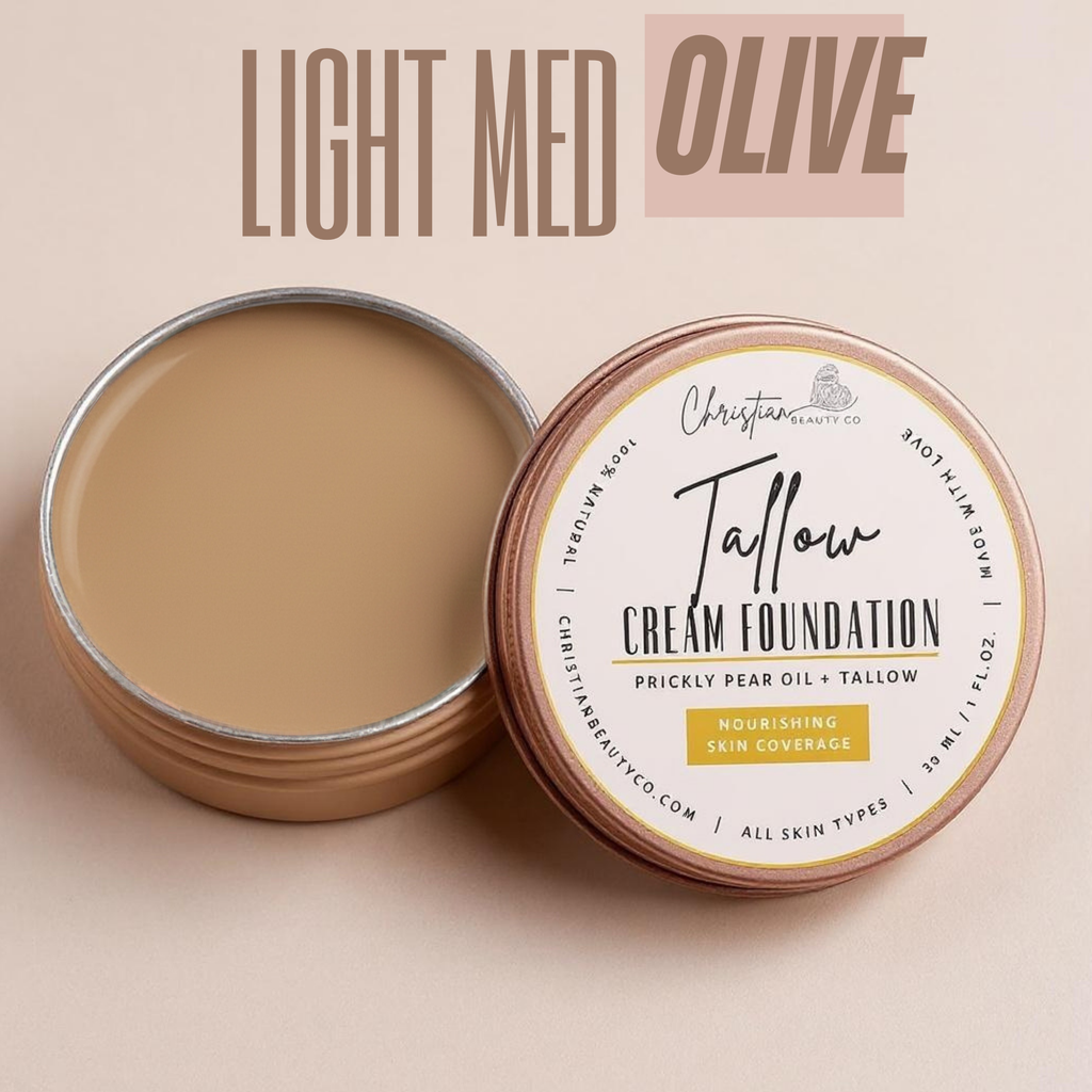 Tallow Cream Foundation | Buildable Coverage with Grass-Fed Tallow