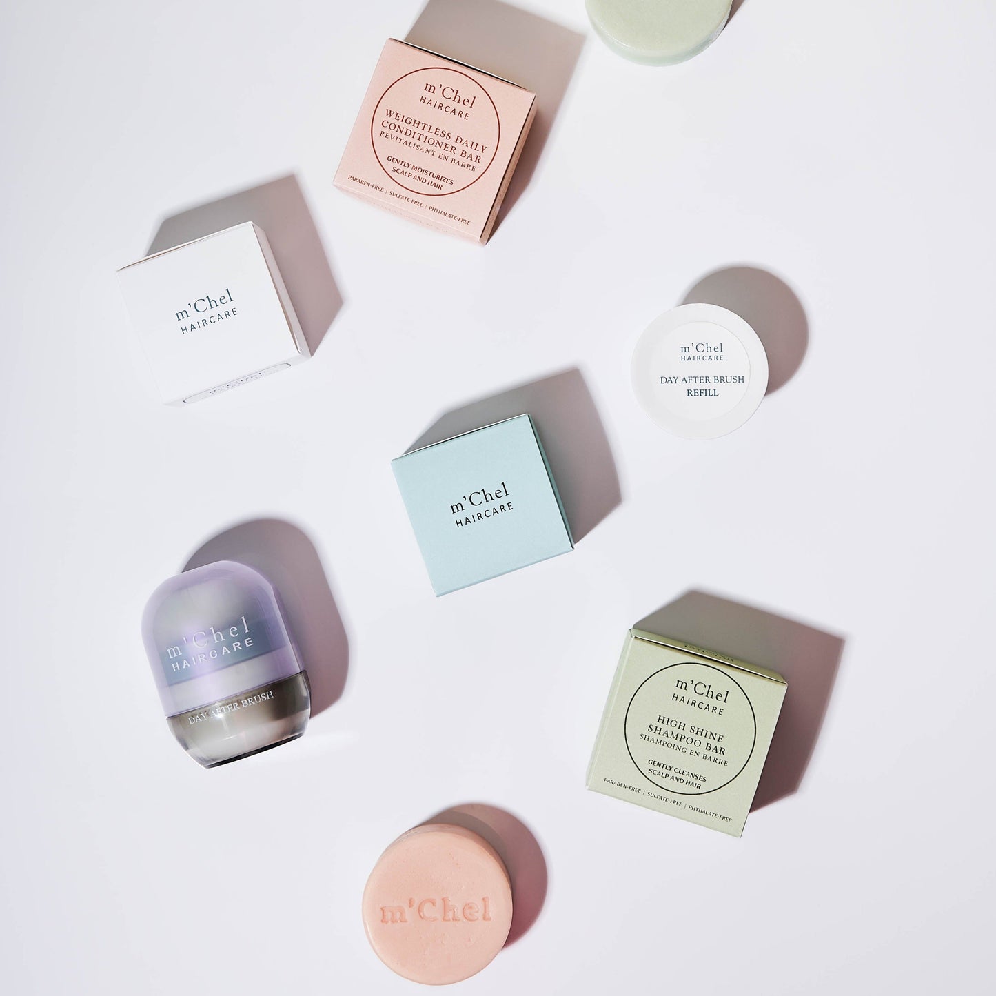 Complete Hair Care Bundle - Day After Brush + Shampoo & Conditioner Bars