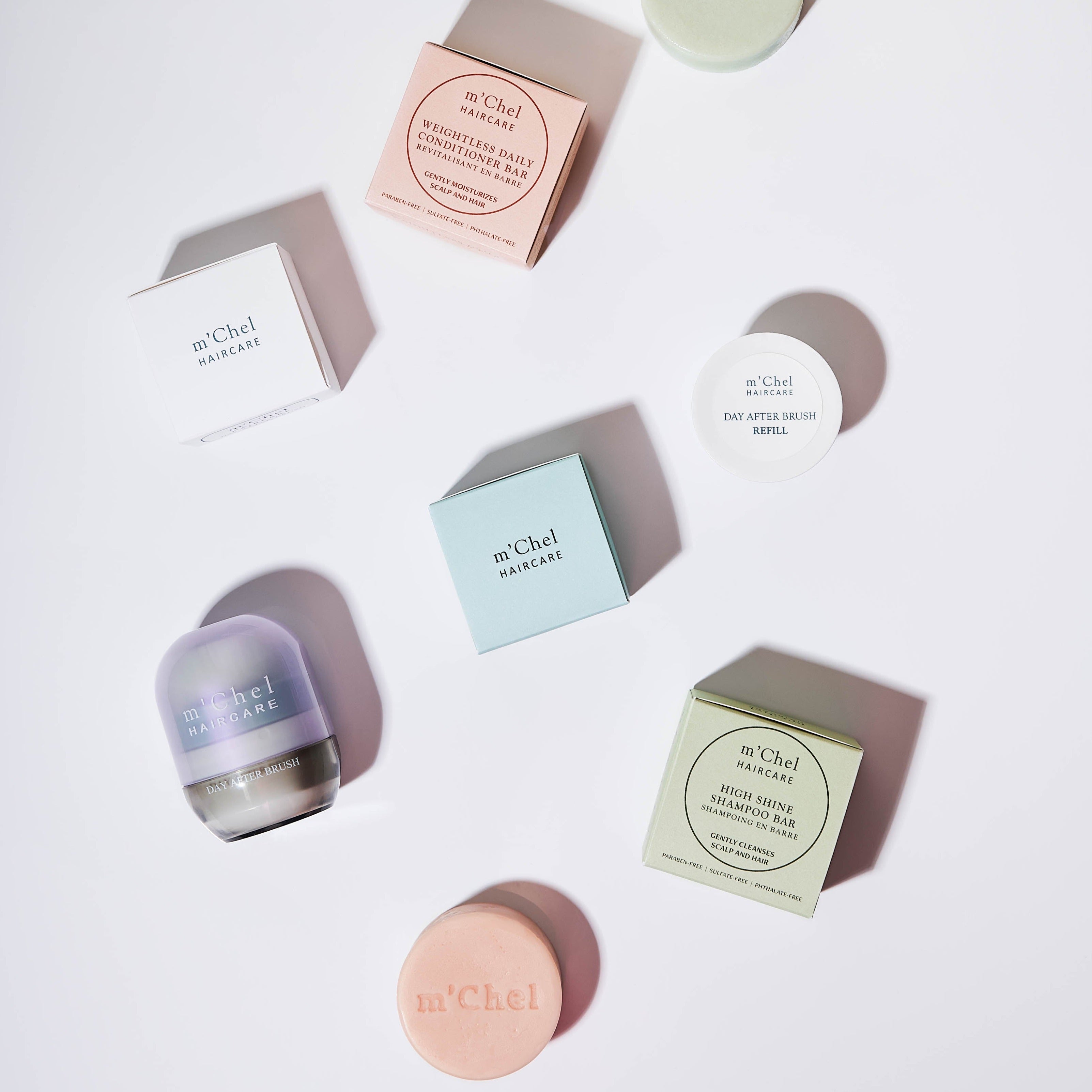 Complete Hair Care Bundle - Day After Brush + Shampoo & Conditioner Bars