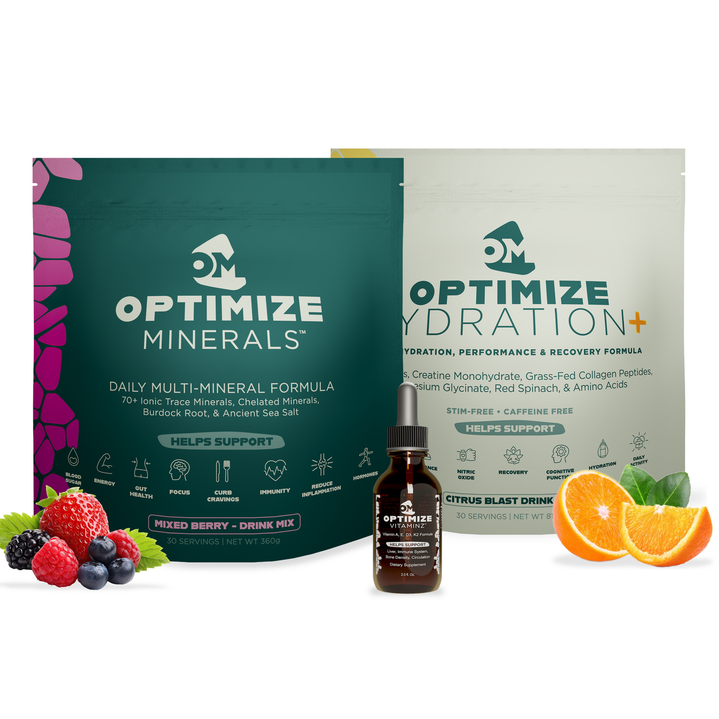 MVP Bundle - Complete Daily Performance System (Minerals, Vitamins & Hydration)