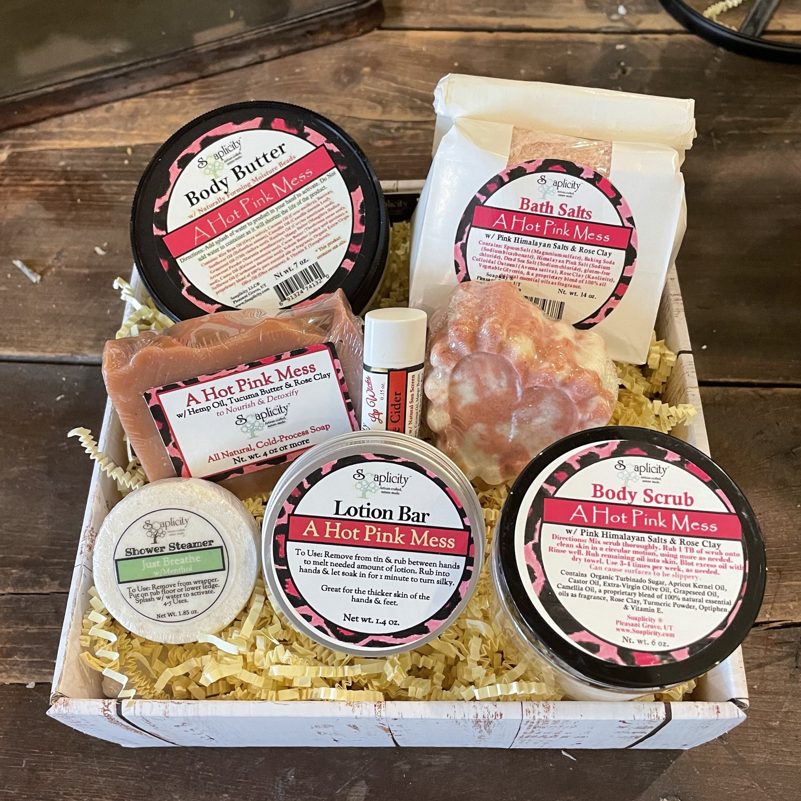 Large Bath & Body Gift Set | Luxury Spa Gift Basket
