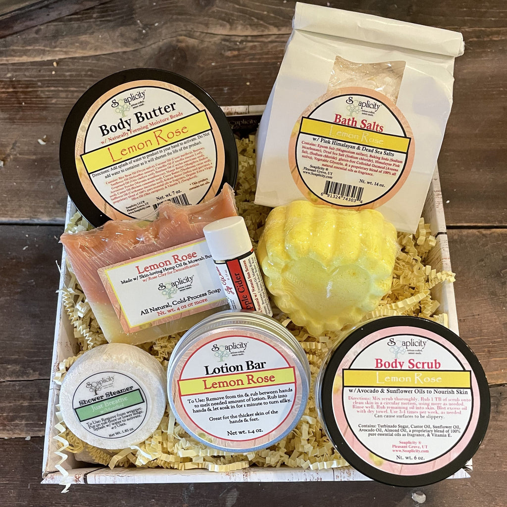 Large Bath & Body Gift Set | Luxury Spa Gift Basket