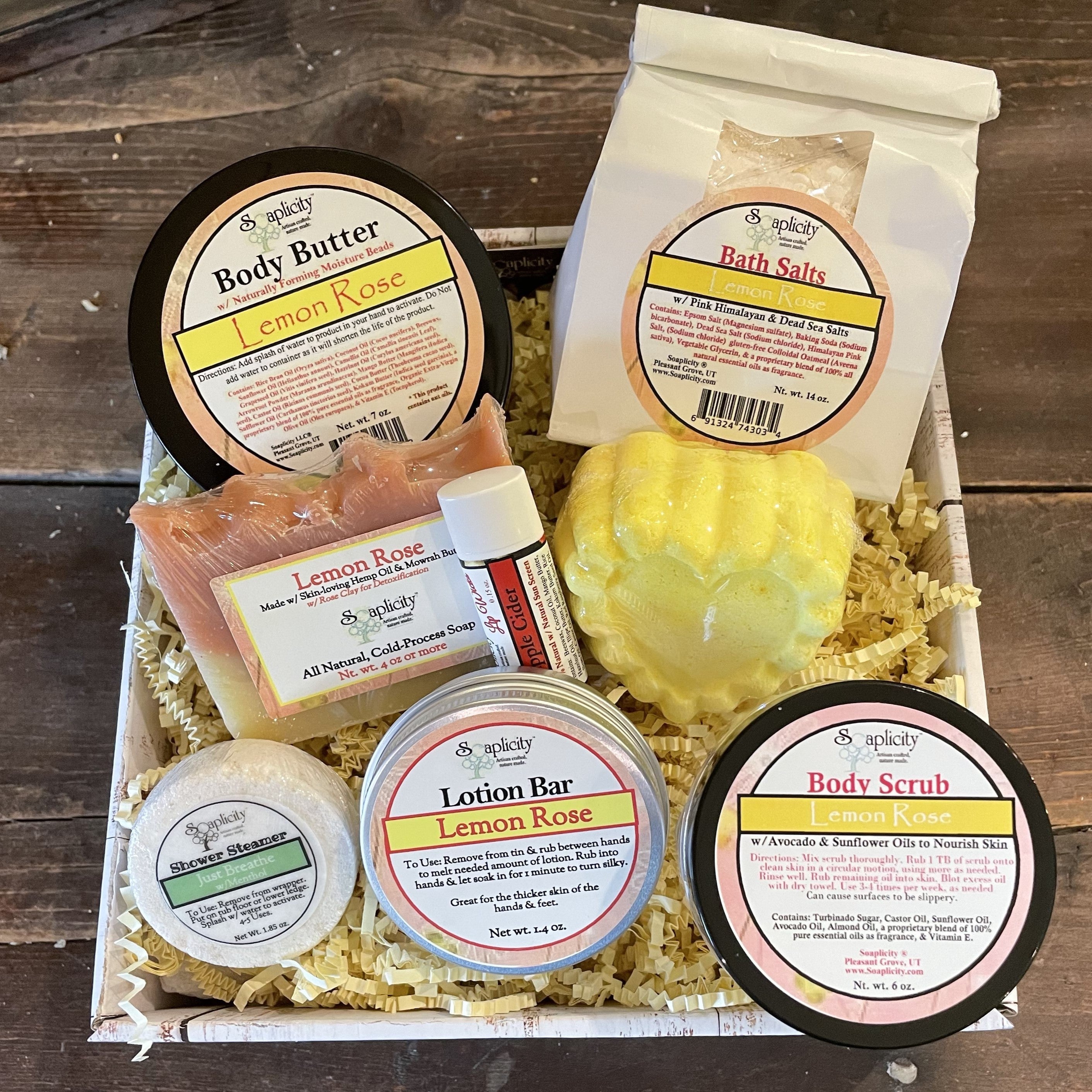 Large Bath & Body Gift Set | Luxury Spa Gift Basket