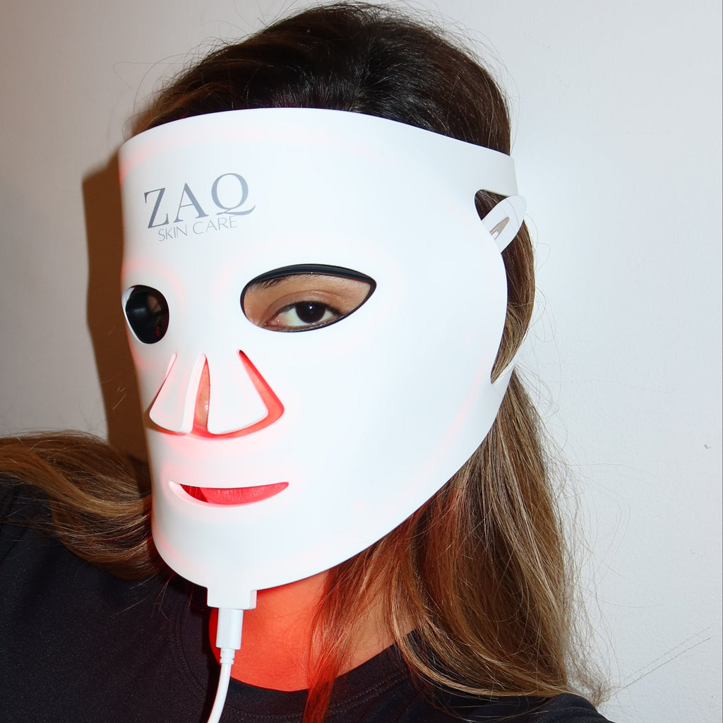 LED Face Mask | Red & Blue Light Skin Care Device
