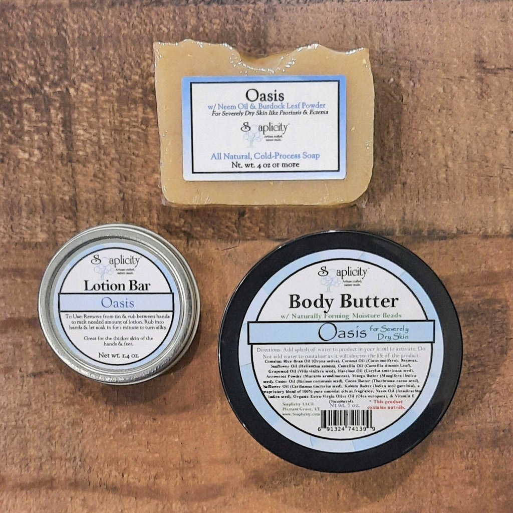 Oasis Dry Skin Bundle | Deep Moisture Skincare Set