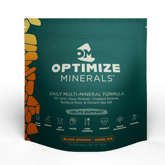 Optimize Minerals - Ionic Trace Minerals & Electrolytes Powder (30 Day Supply)