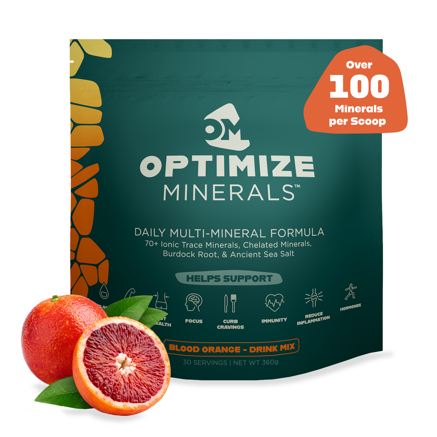 Optimize Minerals - Ionic Trace Minerals & Electrolytes Powder (30 Day Supply)