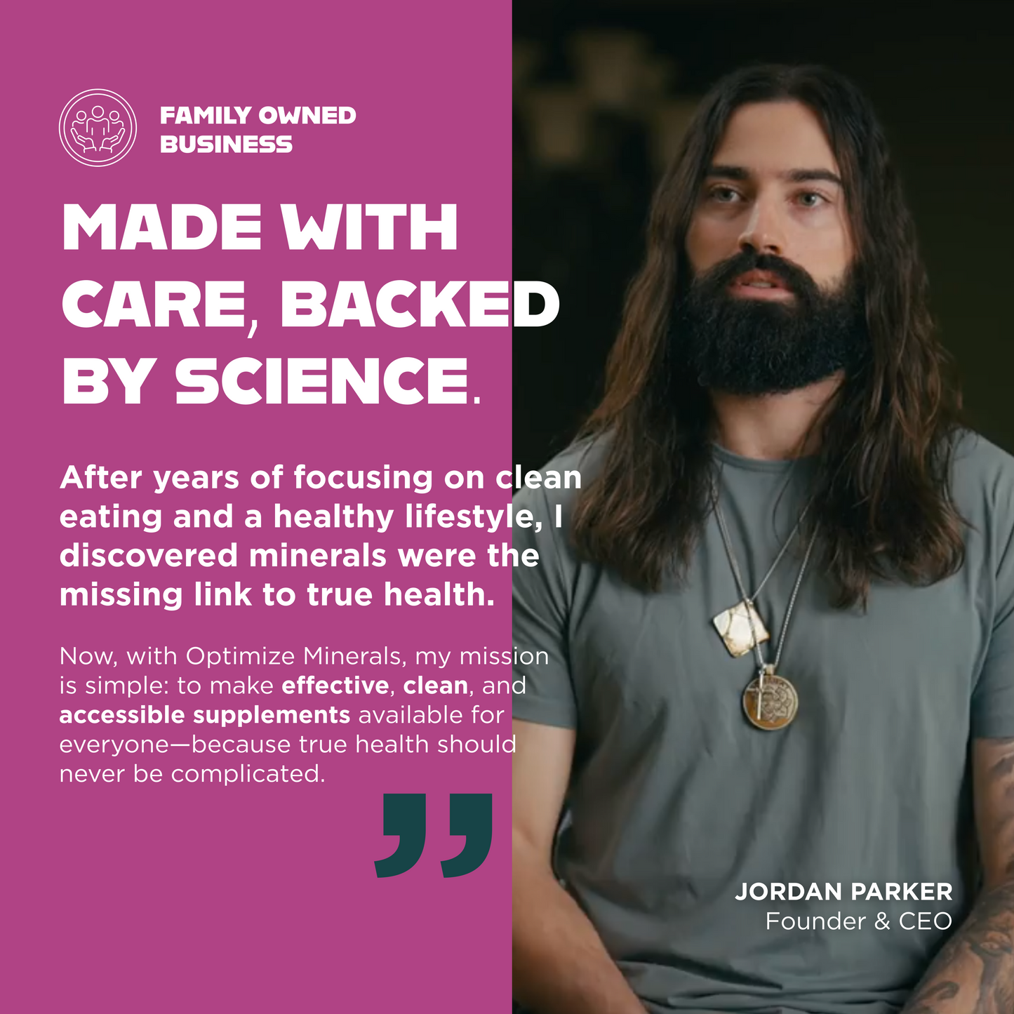 Optimize Minerals - Ionic Trace Minerals & Electrolytes Powder (30 Day Supply)