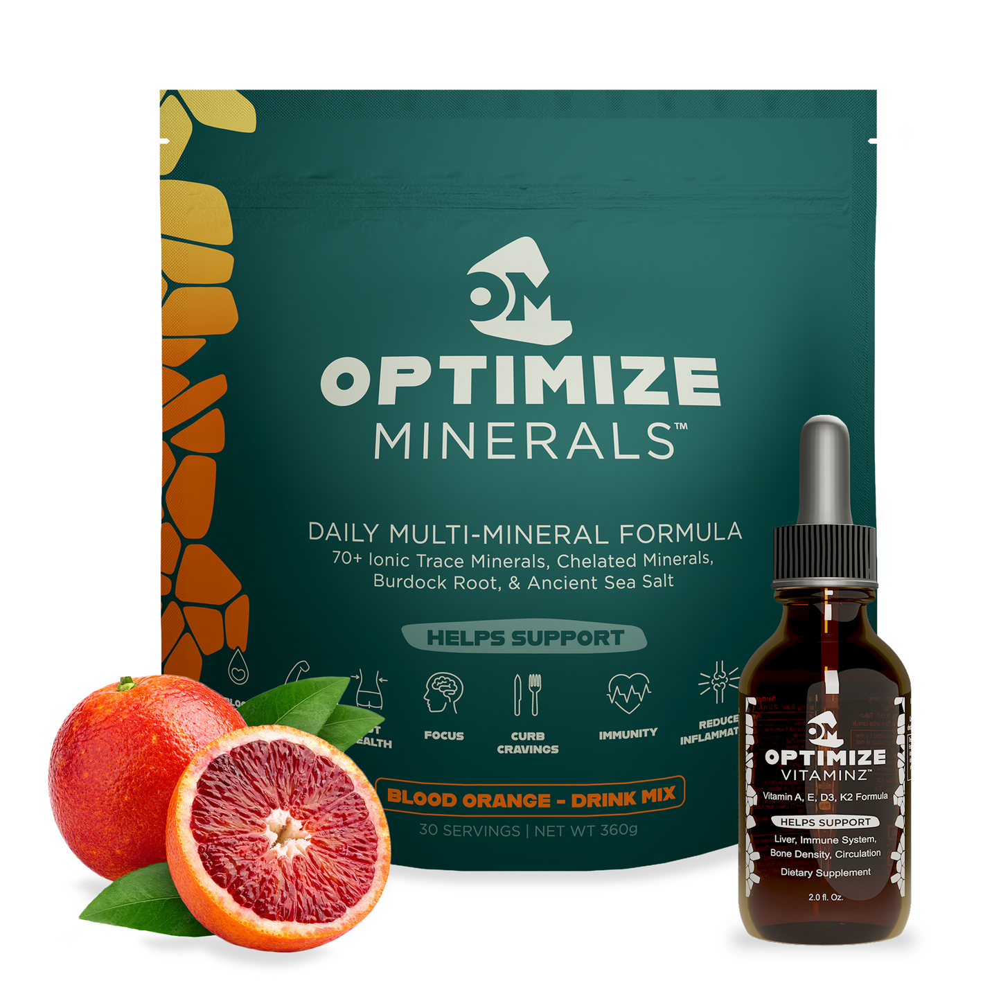 Optimize Minerals & Vitaminz Bundle - Complete Daily Nutrition System (30 Day Supply)