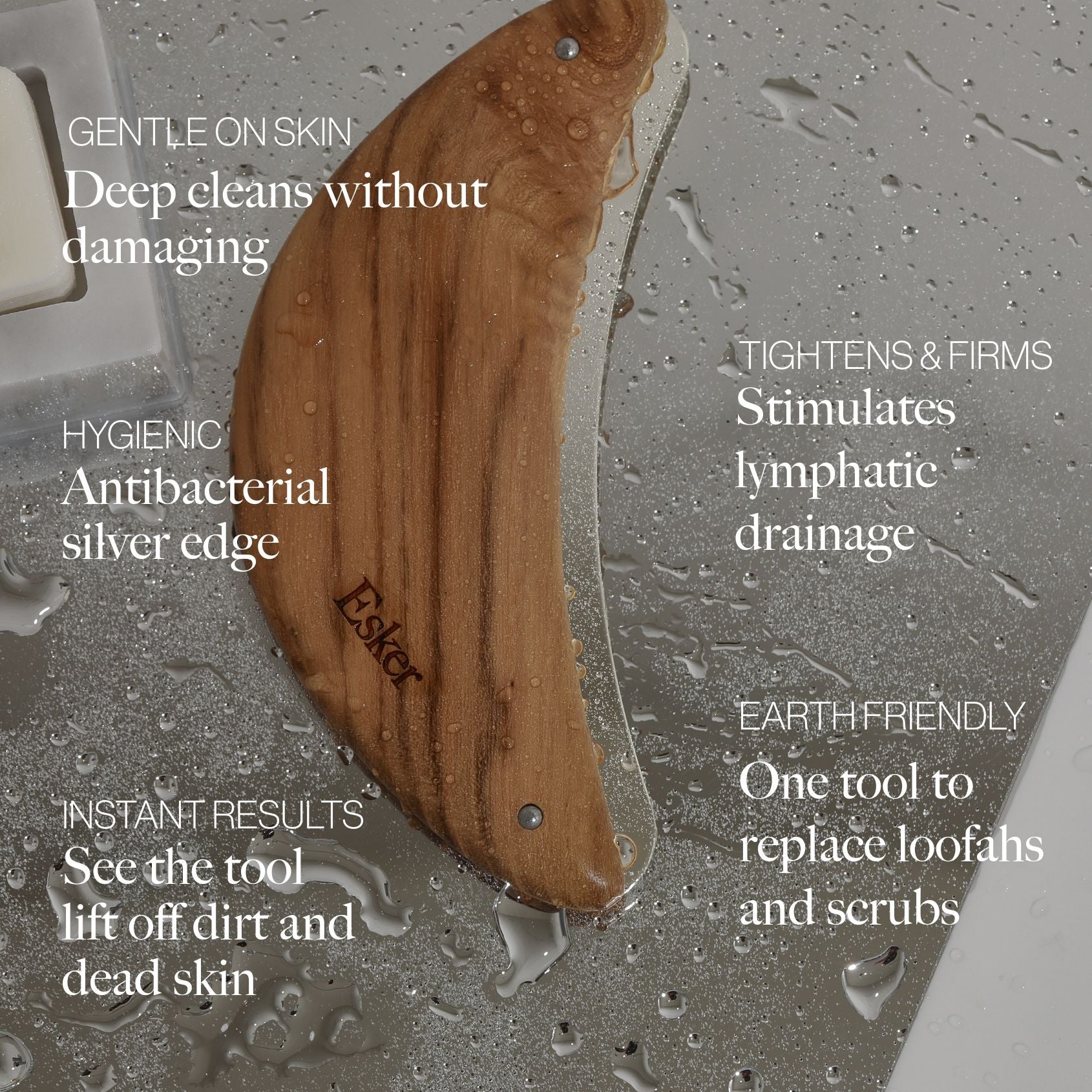 Body Plane Set - Exfoliating Tool + Body Oil Gift Set