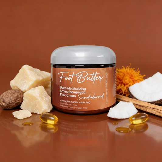 Sandalwood Foot Butter Massage Cream 6oz