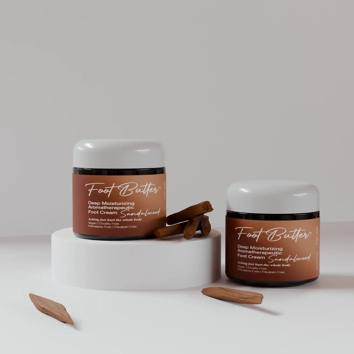 Sandalwood Foot Butter Massage Cream 6oz