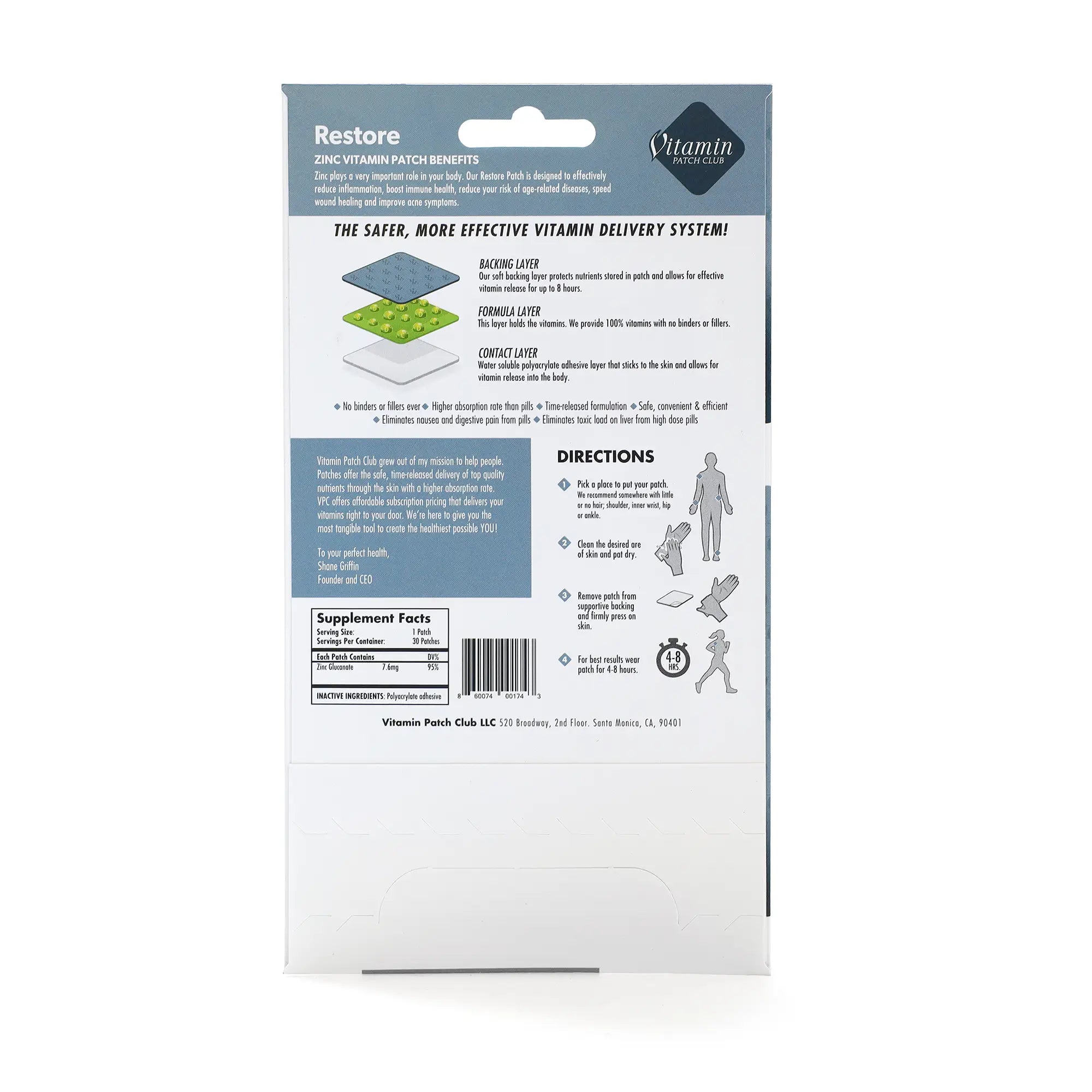 Restore Vitamin Patch