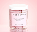 Milk & Rose Exfoliating Body Scrub | Hydrating Goat Milk & Coconut Oil Scrub