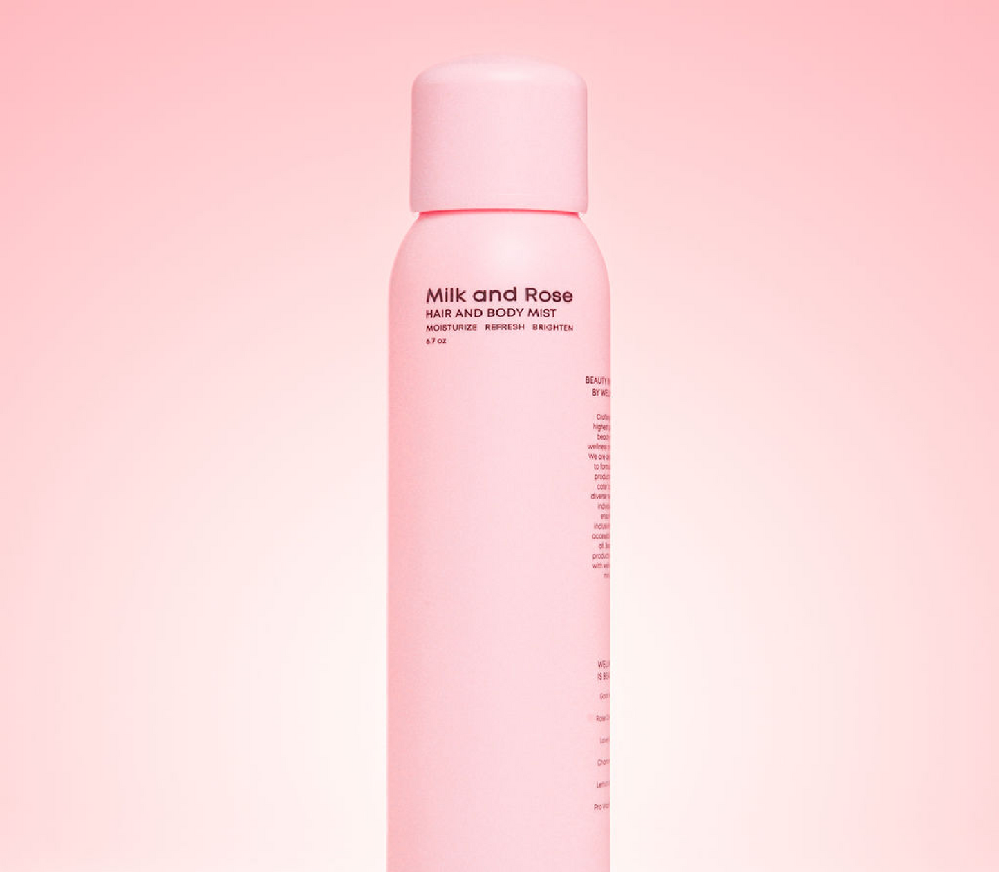 Rose Hydrating Body Mist | Floral Hair & Body Spray with Goat Milk & Botanicals