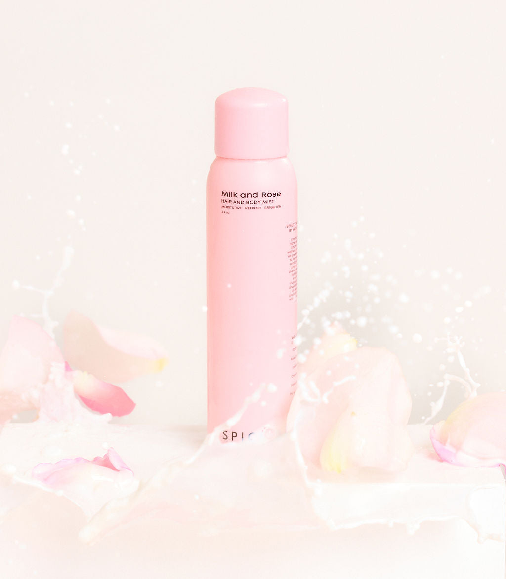 Rose Hydrating Body Mist | Floral Hair & Body Spray with Goat Milk & Botanicals