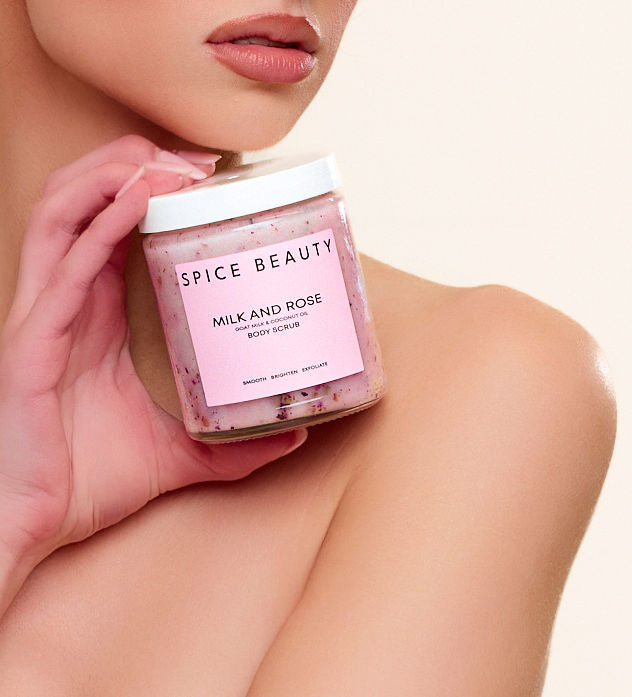 Radiant Skin Trio | Body Scrub, Magnesium Bath Soak & Rose Body Mist Spa Set