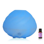 Swirl Aromatherapy Essential Oil Diffuser with LED Lights - Includes Lavender Oil