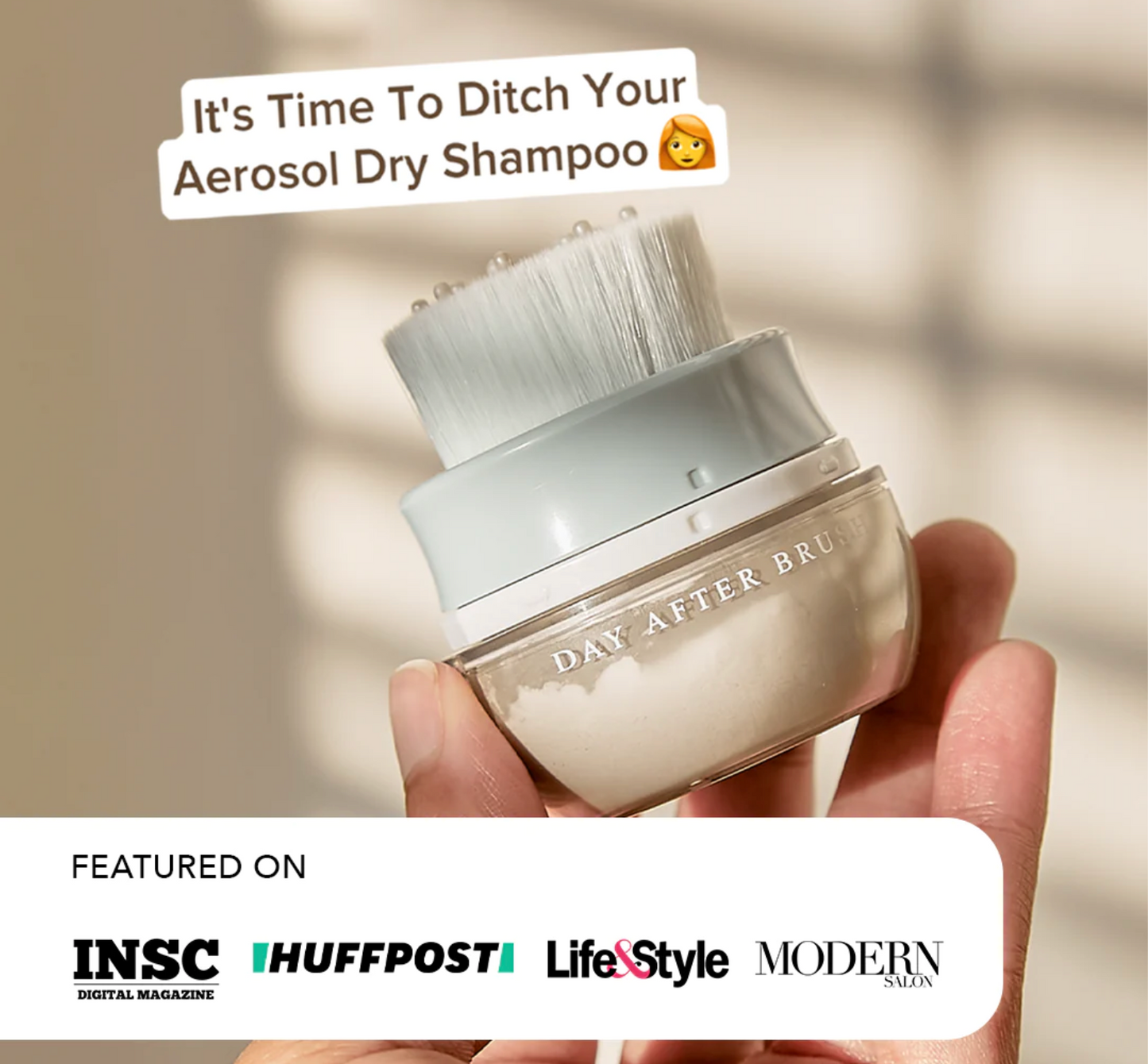 Day After™ Brush - Dry Shampoo Powder Applicator