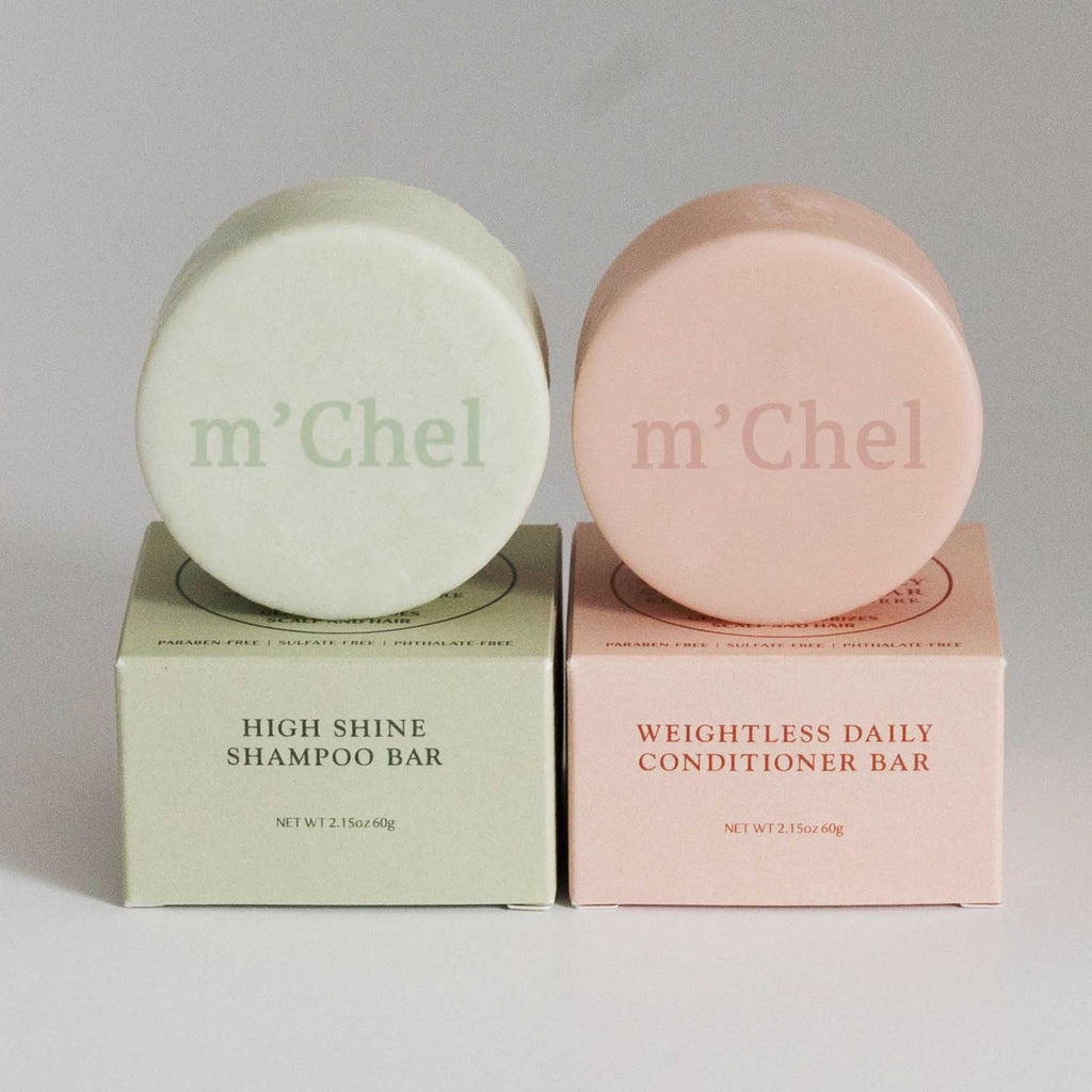 High Shine Shampoo + Weightless Daily Conditioner Bar Bundle