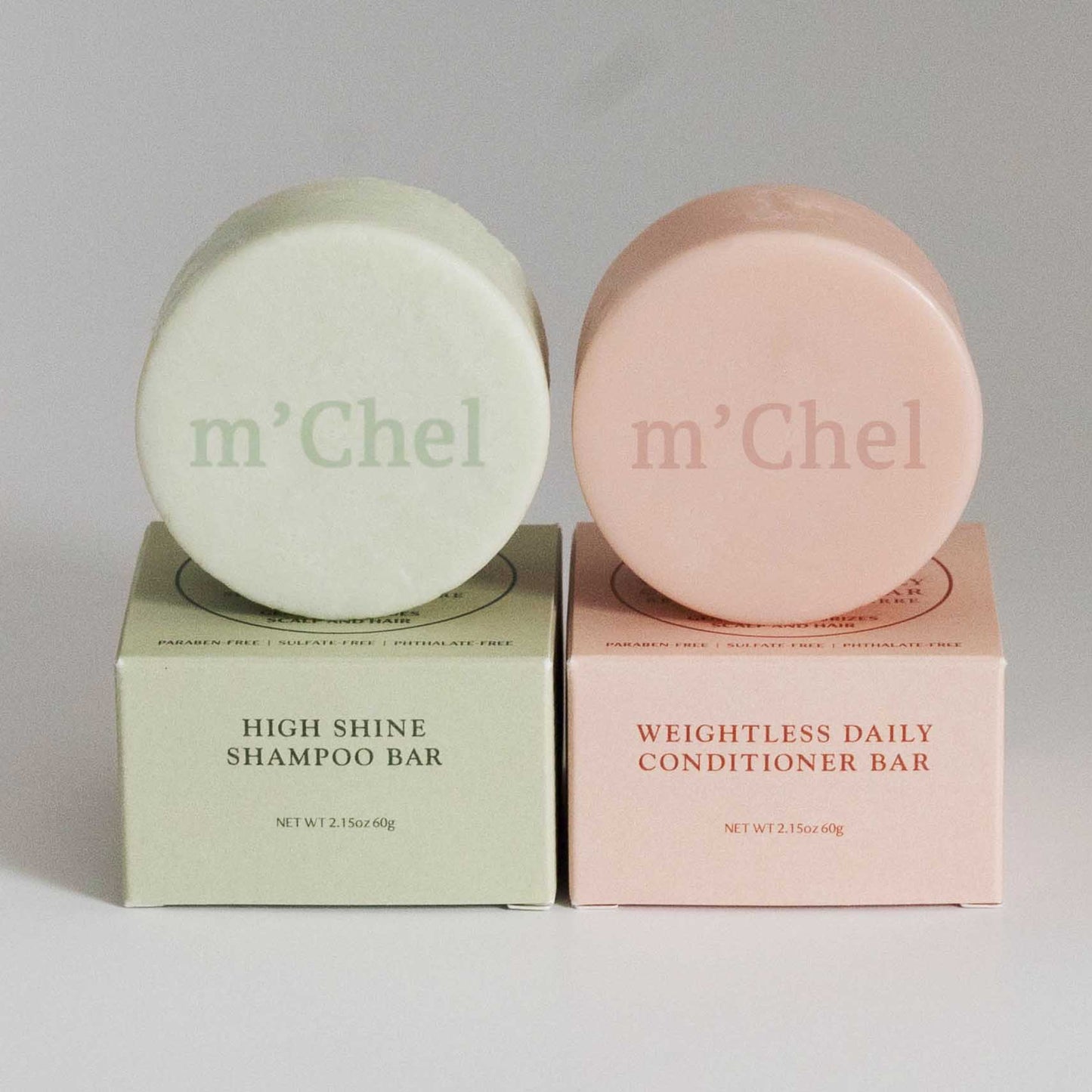 High Shine Shampoo + Weightless Daily Conditioner Bar Bundle