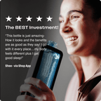 ECHO Flask Hydrogen Water Bottle - 8 PPM Molecular Hydrogen Generator