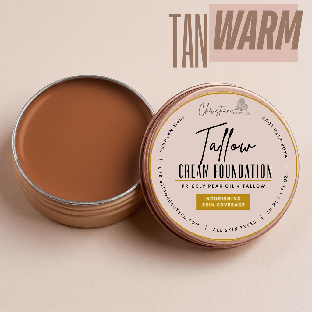 Tallow Cream Foundation | Buildable Coverage with Grass-Fed Tallow