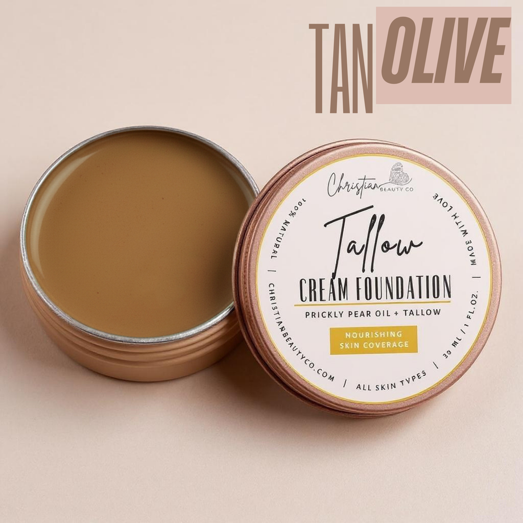 Tallow Cream Foundation | Buildable Coverage with Grass-Fed Tallow