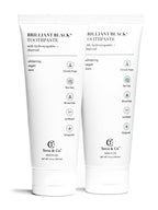 Natural Charcoal Toothpaste and Hydroxyapatite Bundle Fluoride Free
