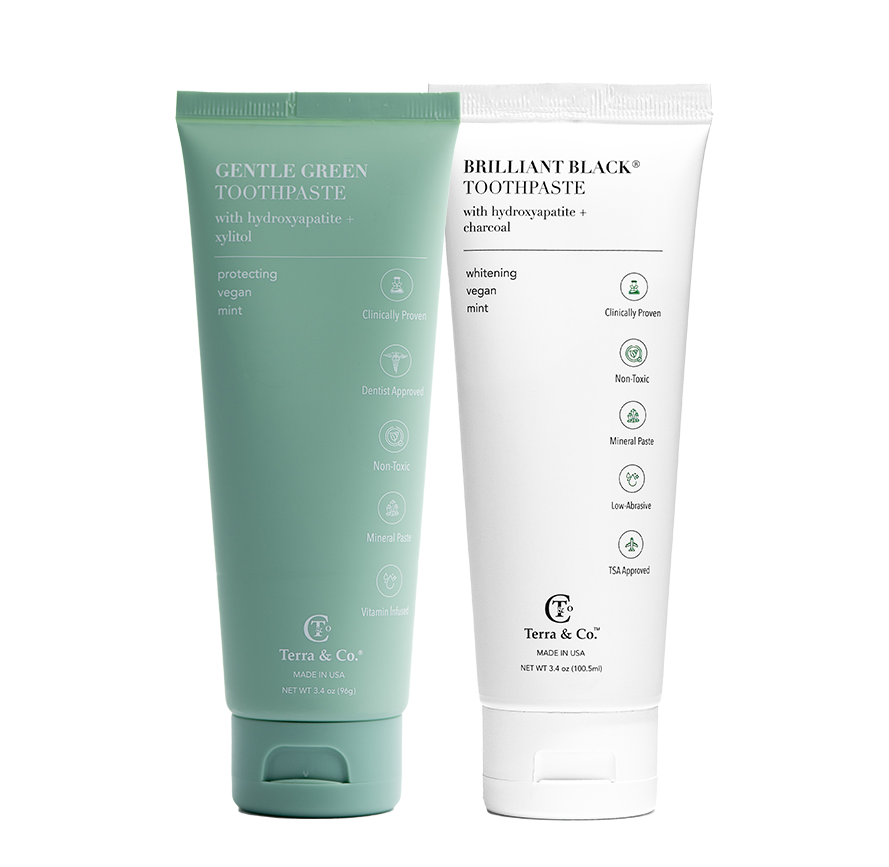 Gentle Green Sensitive Toothpaste with Hydroxyapatite and B12 Fluoride Free