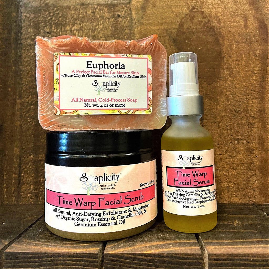 Time Warp Trio Skincare Set for Mature Skin - Customizable Bundle