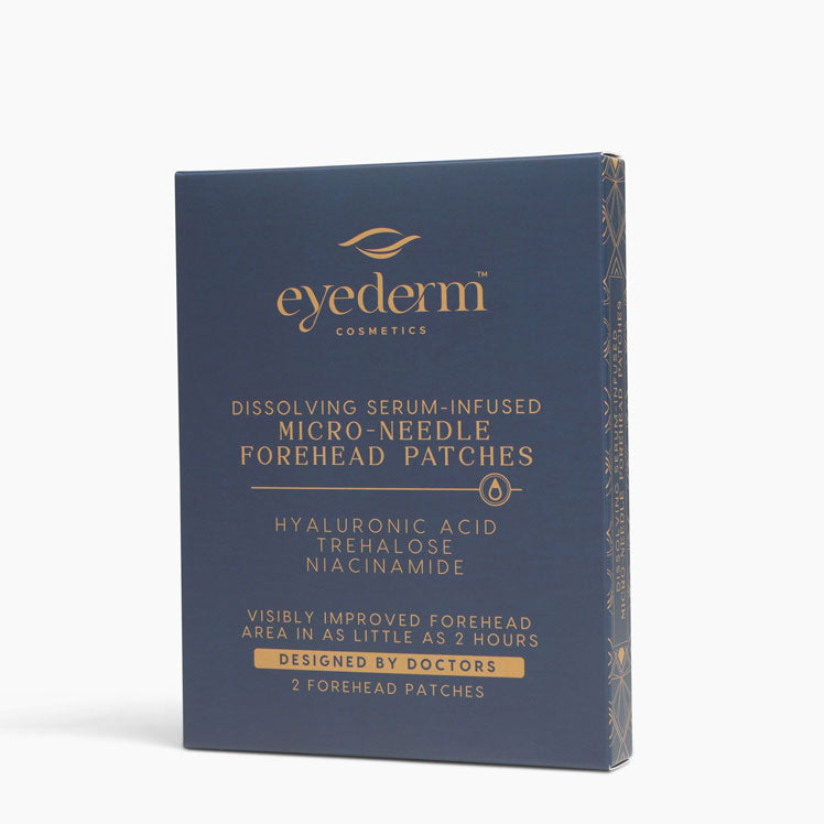 Microneedle Forehead Patches - Hyaluronic Acid Treatment for Fine Lines & Wrinkles