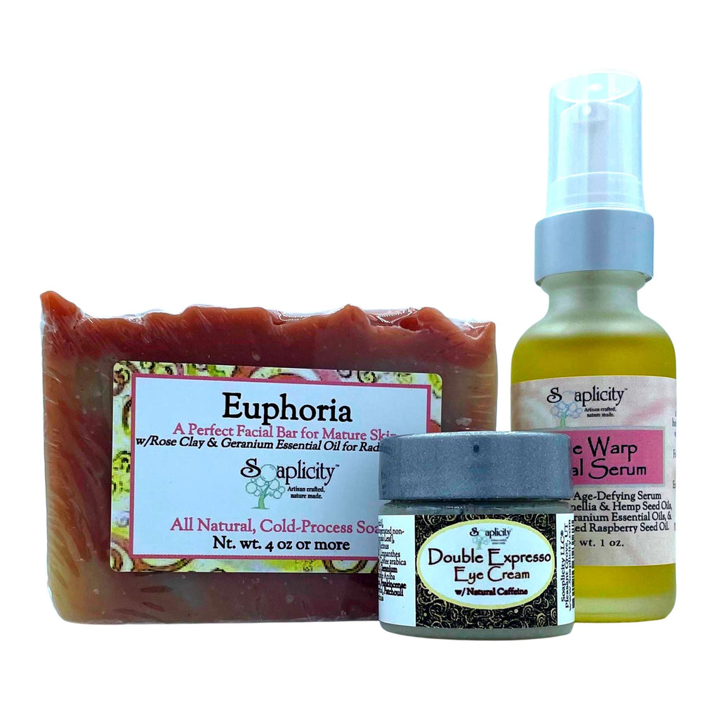 Time Warp Trio Skincare Set for Mature Skin - Customizable Bundle